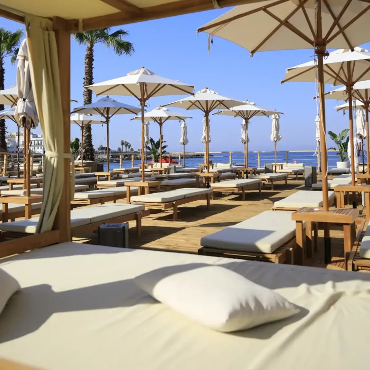 Cabanas sul mare